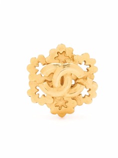 Chanel Pre-Owned серьги 2003-го года с логотипом CC