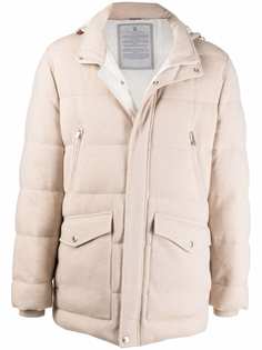 Brunello Cucinelli кашемировый пуховик