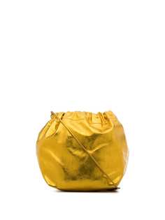 Jil Sander сумка через плечо с эффектом металлик