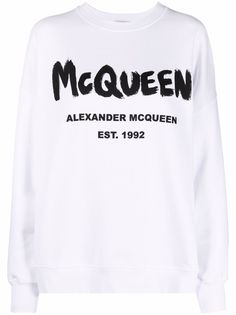 Alexander McQueen толстовка с логотипом