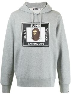 A BATHING APE® худи с логотипом