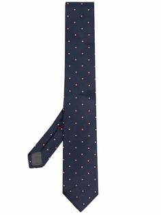Brunello Cucinelli галстук с геометричным принтом