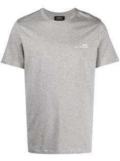 A.P.C. logo detail T-shirt