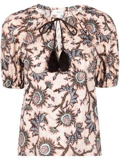 A.L.C. floral print top