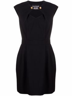 Boutique Moschino платье с вырезом