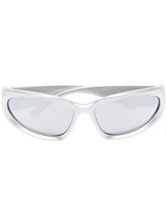 Balenciaga Eyewear солнцезащитные очки Swift в овальной оправе