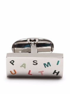 PAUL SMITH запонки в стиле колор-блок с логотипом