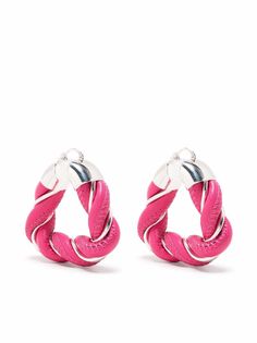 Bottega Veneta витые серьги-кольца