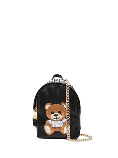 Moschino сумка через плечо Teddy Bear с вышивкой