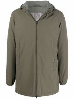 Herno zip-fastening hooded jacket