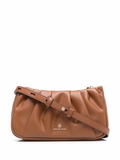 Michael Michael Kors logo-plaque leather satchel bag