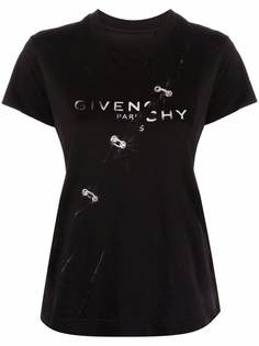 Givenchy футболка с логотипом