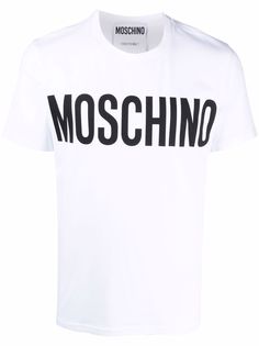 Moschino футболка с логотипом