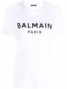 Balmain футболка с логотипом