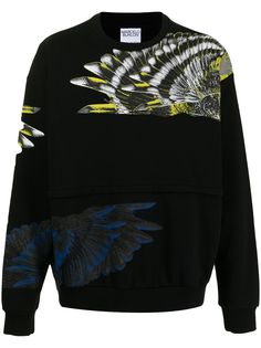 Marcelo Burlon County of Milan толстовка Wings с нашивками