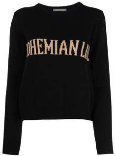 Alberta Ferretti intarsia-knit jumper