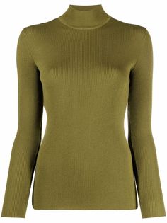 Alberta Ferretti ribbed-knit jumper