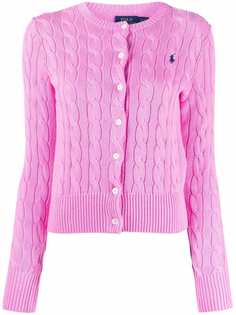 Polo Ralph Lauren кардиган Polo Pony фактурной вязки