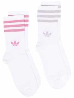adidas носки с блестками и логотипом