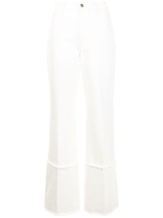 FRAME расклешенные джинсы Le Pixie Sailor Cuff с манжетами