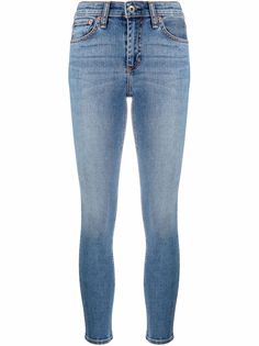 Rag & Bone джинсы скинни Nina