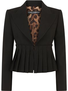 Dolce & Gabbana креповый блейзер