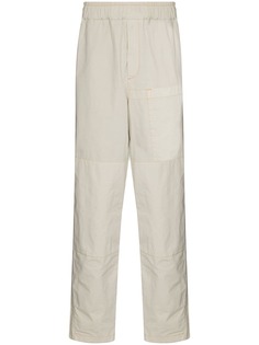 Jil Sander прямые брюки с эластичным поясом