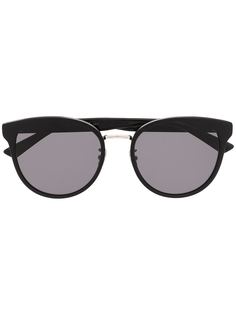 Bottega Veneta Eyewear солнцезащитные очки в оправе кошачий глаз