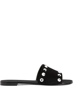 Giuseppe Zanotti сандалии Shirley с кристаллами