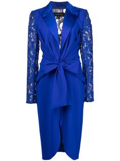 Tadashi Shoji платье-блейзер из цветочного кружева