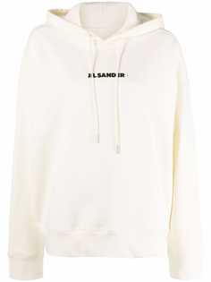 Jil Sander худи с логотипом