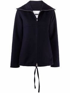 Jil Sander кашемировая куртка на молнии