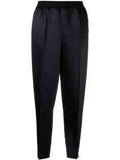 Jil Sander атласные брюки кроя слим