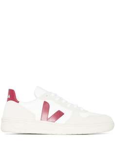 Veja VEJA V-10 LTHR SNKR RED WHT