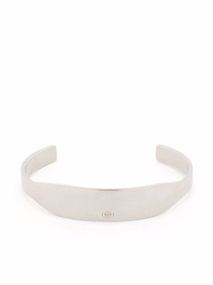 Jil Sander серебряный браслет-кафф