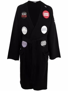Raf Simons пальто с завязками