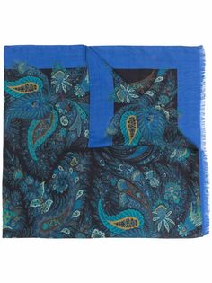 Etro шарф с принтом пейсли