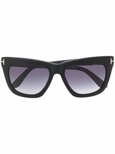 TOM FORD Eyewear солнцезащитные очки в оправе кошачий глаз