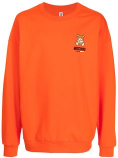 Moschino толстовка с логотипом