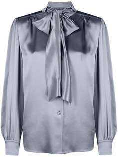 Alberta Ferretti блузка с бантом