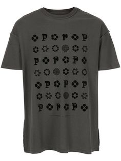 Purple Brand футболка с монограммой