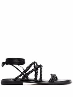 Stuart Weitzman сандалии Calypso на плоской подошве