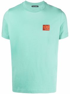 Acne Studios футболка с нашивкой