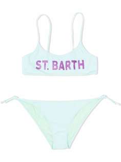 Mc2 Saint Barth Kids бикини Jaiden с блестками и логотипом