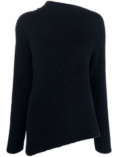 Jil Sander джемпер асимметричного кроя