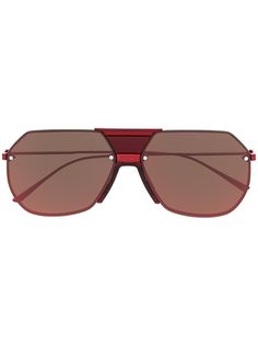 Bottega Veneta Eyewear солнцезащитные очки-авиаторы