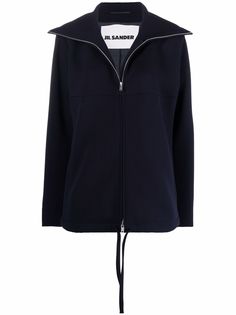 Jil Sander куртка с объемным воротником