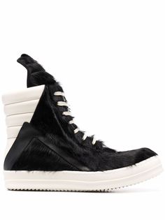 Rick Owens высокие кеды Geobasket