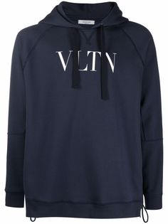 Valentino худи с логотипом VLTN