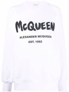 Alexander McQueen толстовка с логотипом